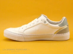 Mustang 1420-301-11 Weiss Mint - Basket Basse Femme - Blanc - Vert -Femmes Chaussures Soldes cd24607c73b9e66c561f35ea11d5d5ef img 9555.jpg 170953