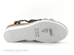 The Divine Factory HX4627 Noir - Nu-pieds Compense Femme -Femmes Chaussures Soldes cd24607c73b9e66c561f35ea11d5d5ef img 9814.jpg 171332